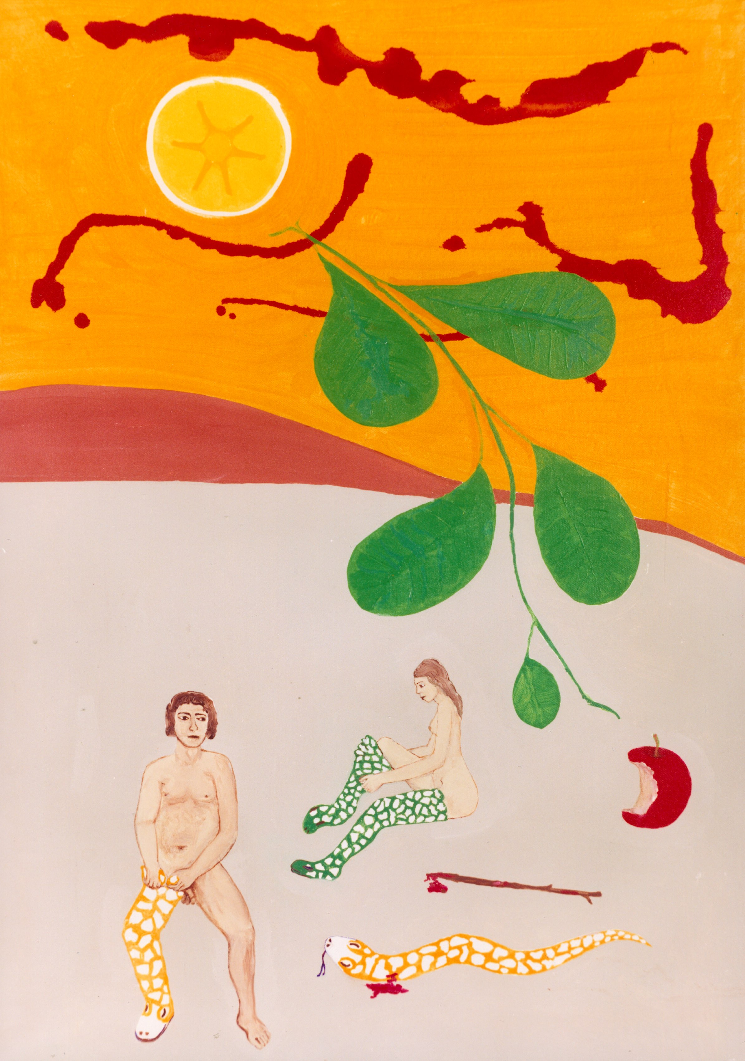 A painting by the artist James Foort called: Adam and Eve (7 of 8)