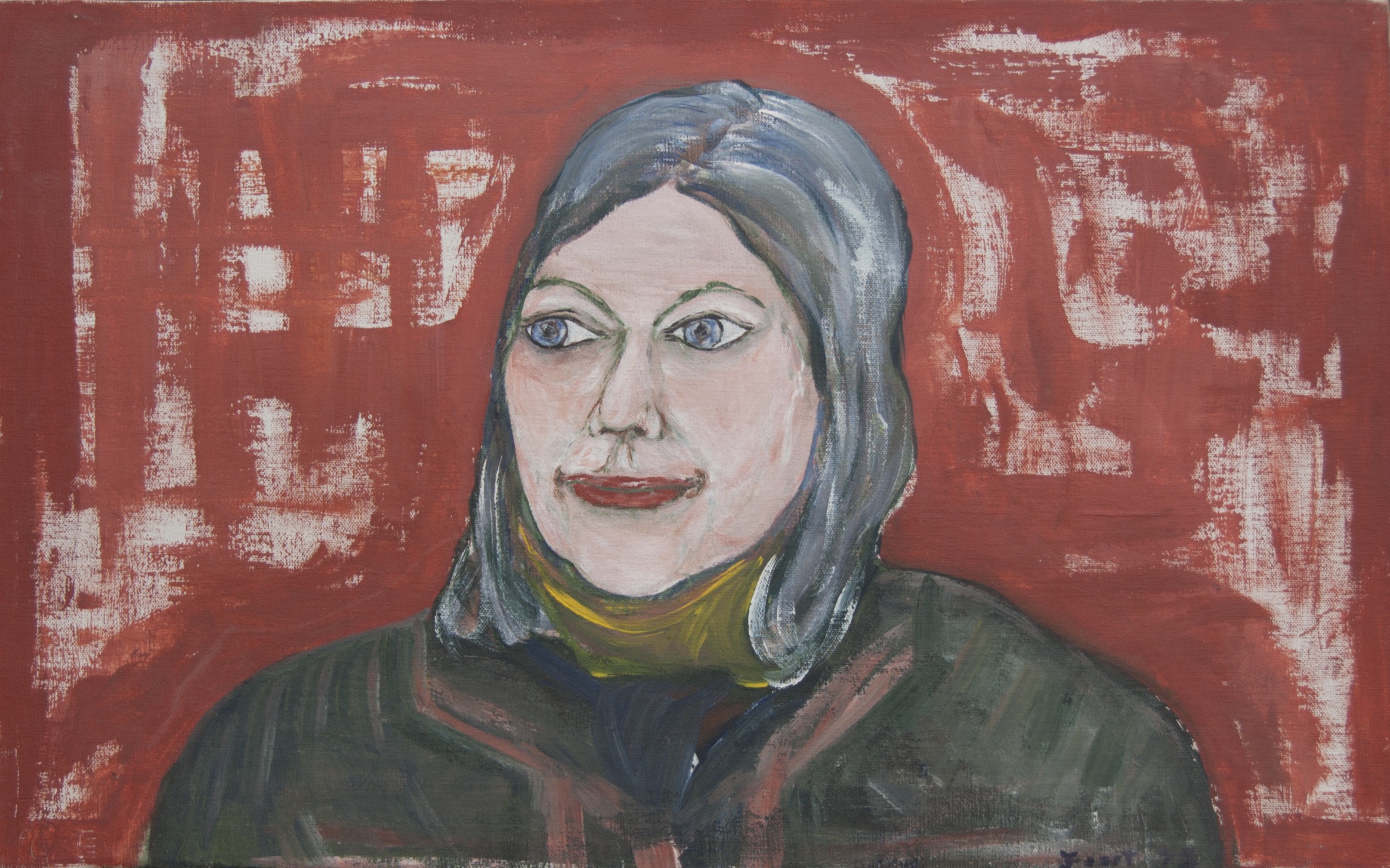 A painting by the artist James Foort called: Margaret Again